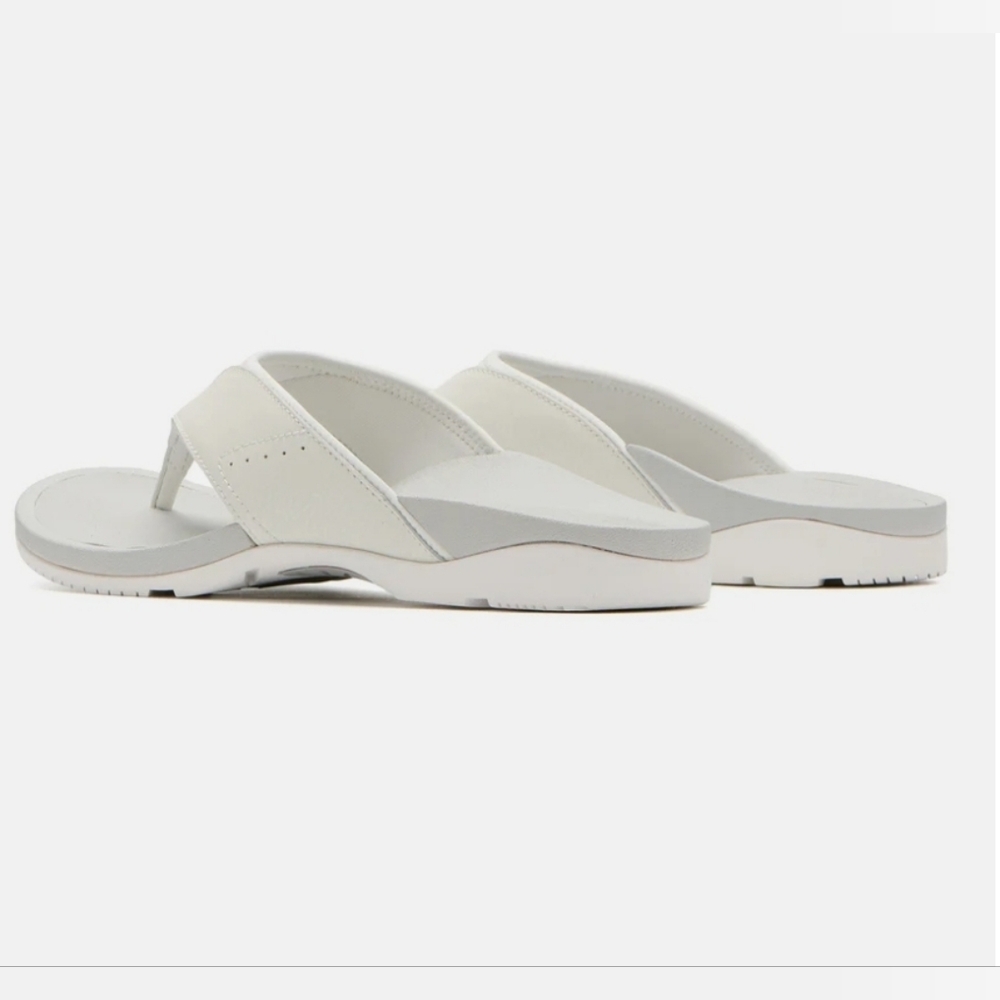 New The Walking Co. BALBOA METATARSAL Sandal White 5 Comfort Leather Shoe No Lid - Picture 12 of 14